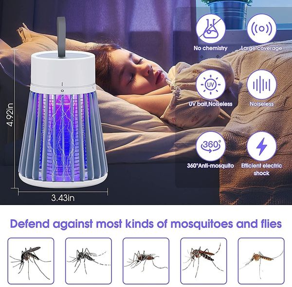 Advanced Mosquito Killer Lamp - Eco Friendly LED Bug Zapper