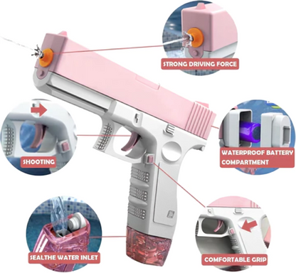 Colorful Holi with ElectroSplash Pichkari: Ultimate kids' electric water gun.