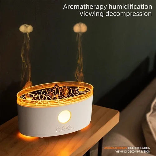 Volcano Flame Humidifier, Aroma Diffuser Air Humidifier Customize your home