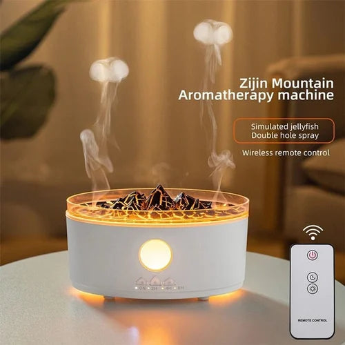 Volcano Flame Humidifier, Aroma Diffuser Air Humidifier Customize your home