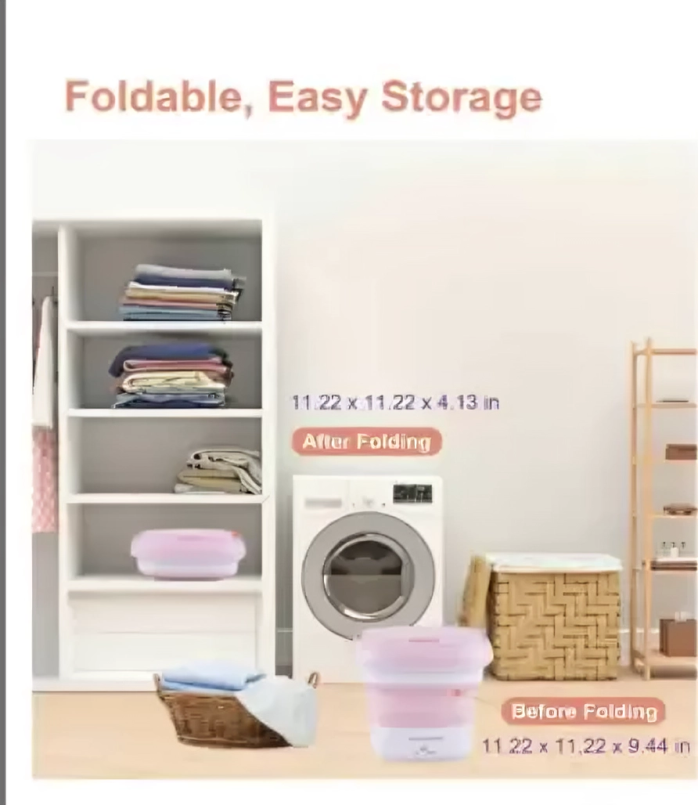 Discover the Best Folding Washing Machines for Small Spaces - Small Cloth